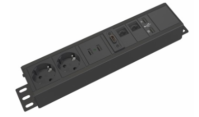 TTR EASY pistorasia- ja datapaneeli USB/HDMI