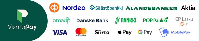 Vismapay maksutavat