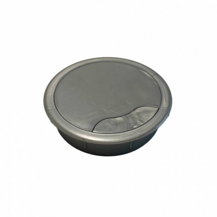 Kaapelin l�pivienti, harmaa muovi