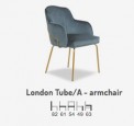 CONTRACTIN LONDON TUBE tuolit (Projektituote)