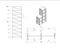 CAIMI SOCRATE OUTDOOR modulaarinen metallihyllykk ulos