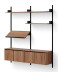 NEW WORKS SHELVING SYSTEM silytinsarja