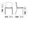 PEDRALI NOA tuoli