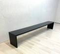 Penkki 280 cm � mustaksi petsattu tammiviilu