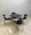 Skagerak Ocean -p�yt�ryhm� � py�re� p�yt� ja 4 pinottavaa tuolia